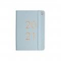 2021 Weekly Planner - A6 (LightBlue)