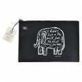 Zipper Pouch (Black-COT011)